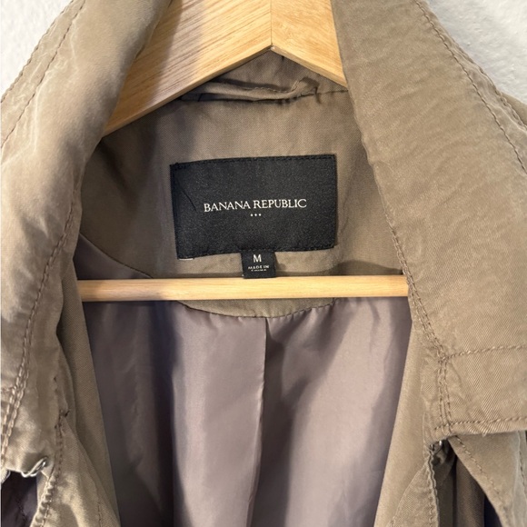 Banana Republic Brown Trench Coat - Picture 2 of 4